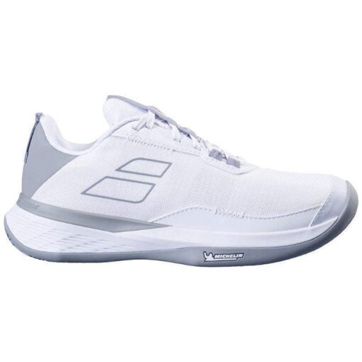 Babolat SFX Evo Clay White Grey Women Padel Shoe