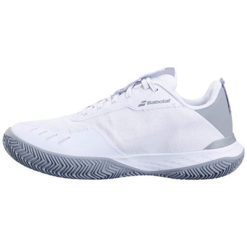 Babolat SFX Evo Clay White Grey Women Padel Shoe