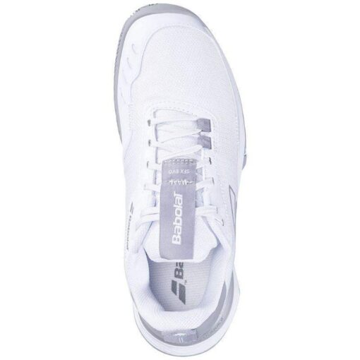 Babolat SFX Evo Clay White Grey Women Padel Shoe