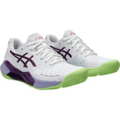 Asics Gel Challenger 14 Padel Shoes White Intense Mauve