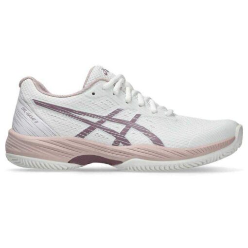 Asics Gel Game 9 Clay White Mauve