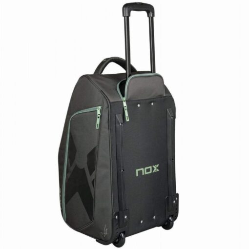 Spinblade Padel Pro Shop - nox-at10-competition-black-Green-Trolley-Padel-Bag 1