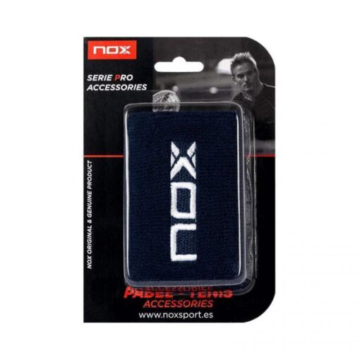 Spinblade Padel Pro Shop - nox-Navy Blue with white logo 2 pcs