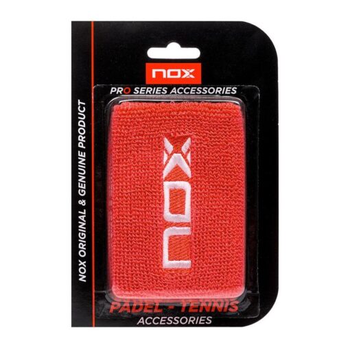 Spinblade Padel Pro Shop - nox-Red with white logo 2 pcs