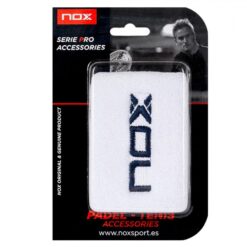 Spinblade Padel Pro Shop - nox-White with Blue logo 2 pcs wristband