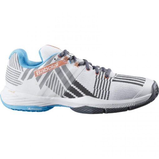 Spinblade Padel Pro Shop babolat-sensa-white-turquoise-women