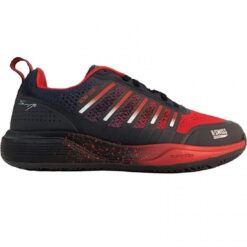 Spinblade Padel Pro Shop kswiss-sanyo-ultra-court-padel-Black-anthracite-red