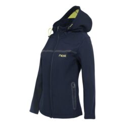 Spin Blade Padel Pro Shop - Nox Softshell Women Pro Blue Lime Jacket