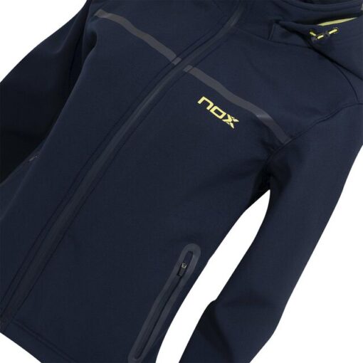 Spin Blade Padel Pro Shop - Nox Softshell Women Pro Blue Lime Jacket
