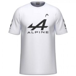 Spin Blade Padel Pro Shop T-Shirt-head-arturo-coello-sponsors-White