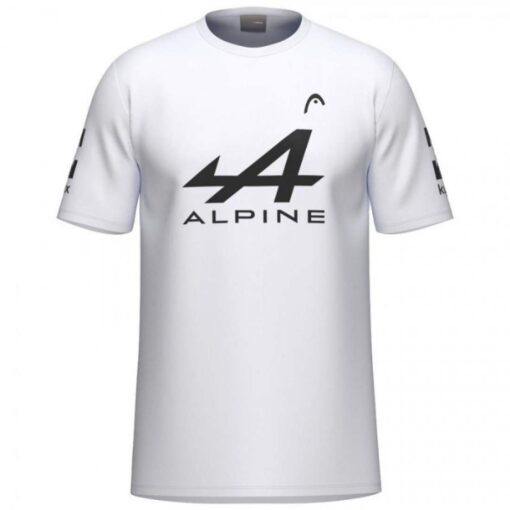 Spin Blade Padel Pro Shop T-Shirt-head-arturo-coello-sponsors-White