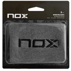 Spinblade Padel Pro Shop Wristbands nox-grey-logo-black-2-units